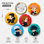 Pin Button Anime Set 5 PCS size 58mm | Badge Pin Karakter Chibi Lucu Aesthetic | Pin Bros Anime untuk Tas Jaket Koleksi Pin Button Anime Set 5 PCS size 58mm | Badge Pin Karakter Chibi Lucu Aesthetic | Pin Bros Anime untuk Tas Jaket Koleksi